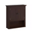Hayward 24.5 in. H x 7.88 in. D x 22.81 in. W Bathroom Storage Wall Cabinet - Dark Woodgrain $25
