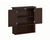 Hayward 24.5 in. H x 7.88 in. D x 22.81 in. W Bathroom Storage Wall Cabinet - Dark Woodgrain $25