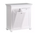 Hampton Harbor 26 in. Double Tilt-Out Hamper in White - $50