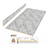 Hampton Bay 6 ft. Straight Laminate Countertop All-Inclusive Kit in Textured White Ice Granite - $80