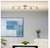 Vidalite Shura 5-Light Brushed Brass Integrated LED 4 ft. 3000K Track Light