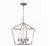 Home Decorators Collection Weyburn 4-Light Brushed Nickel Farmhouse Chandelier