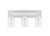 Hampton Bay Regan 21 in. 3-Light Chrome Bathroom Vanity Light with Clear Glass Shades
