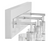 Hampton Bay Regan 21 in. 3-Light Chrome Bathroom Vanity Light with Clear Glass Shades
