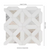 MSI Angora Geometric Pattern 12" x 12" Polished MarbleMosaic Tile (10 sq. ft./Case)