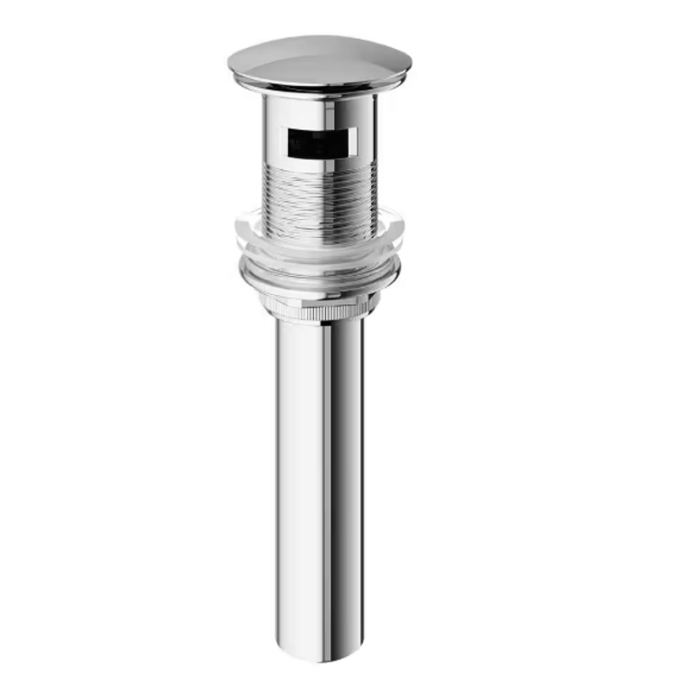 VIGO VG16002CH Bathroom Sink Pop-Up Drain 1-3/4 with Overflow in Chrome
