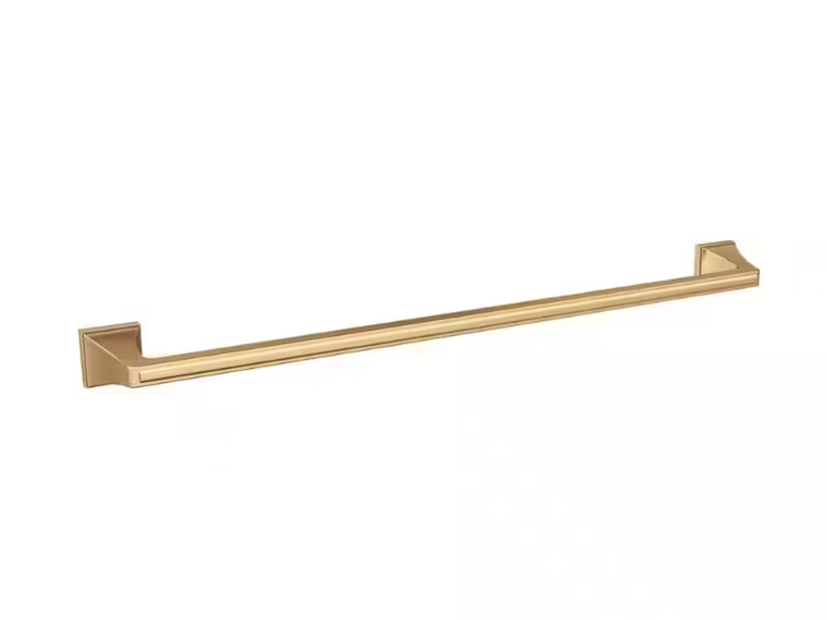 Amerock BH36024CZ Mulholland 24 in. (610 mm) L Towel Bar in Champagne Bronze