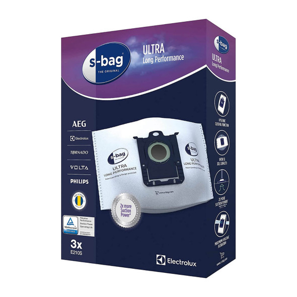 XXL Capacity S-bag for Electrolux, AEG, Philips, Tornado & Volta, Genuine