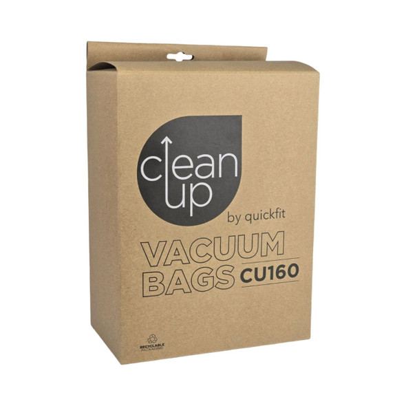 Pullman AS5 Disposable Vacuum Cleaner Dust Bags 10pk, CleanUp