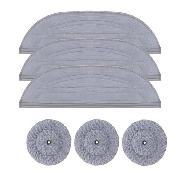 Vibrarise & Edgewise Mop Cloth Set for Roborock S8 MaxV Ultra & S8 Max Ultra – 3 Pack