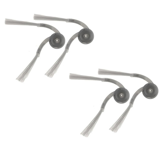 4 Side Brushes For Roborock Saros, Qrevo & Q Series Robot Vacuum Cleaners