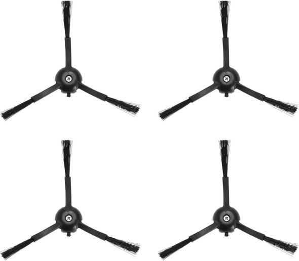 3 Arm Side Brushes For Roborock  S8, S7, S6, S5, Q5, Q7, Q8, Qrevo Series, Pack of 4