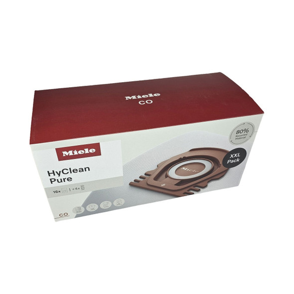 Miele Bags Guard M1, Genuine XXL Value Pack CO HyClean Pure Vacuum Cleaner Dust Bag
