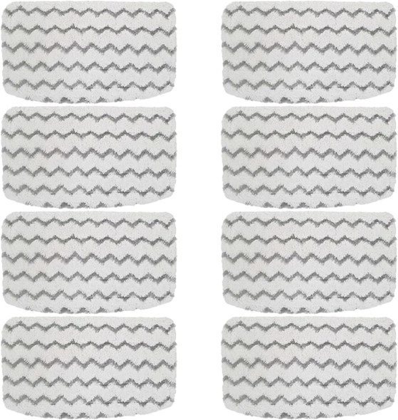 8 Steam Mop Pads for Shark S1000 – Replacement Dirt Grip Pads