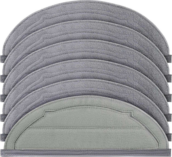 Mop Pads for Roborock Q10V+ Robot Vacuum Cleaner – 6 Pack
