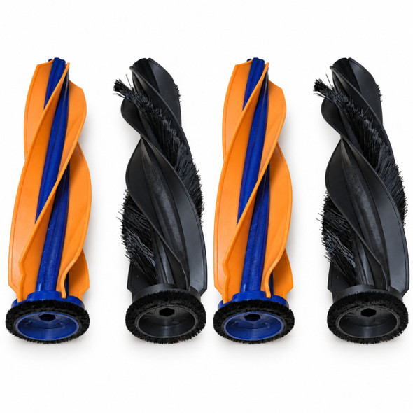 2 Sets Dual Roller Brushes for Dreame X60 Ultra Robot Vacuum Cleaner