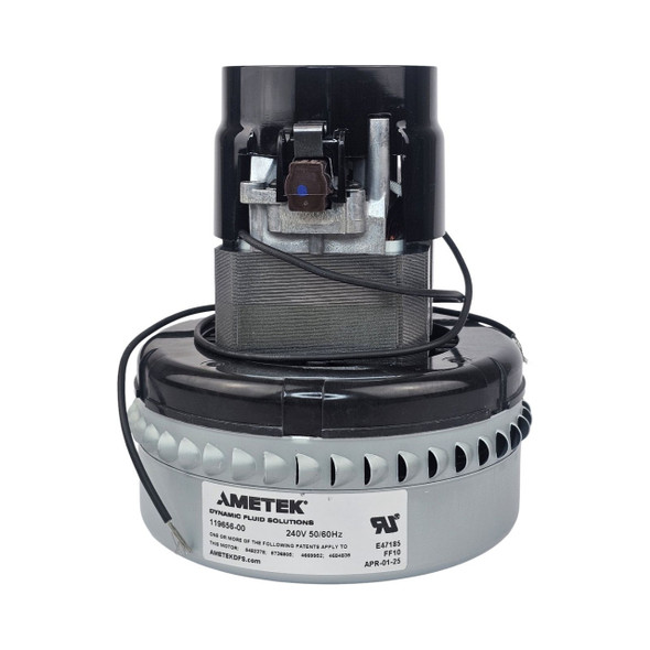 Bypass Motor Ametek Lamb 119656-00 240 V 50/60Hz 2 stage