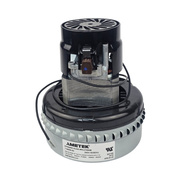Bypass Motor Ametek Lamb 119656-00 240 V 50/60Hz 2 stage