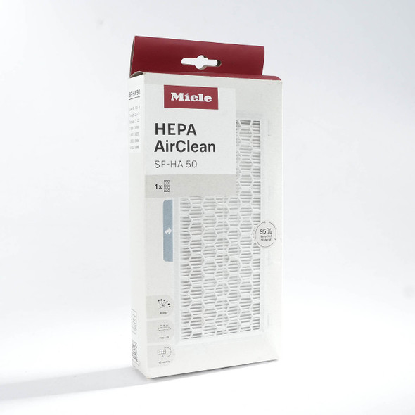 Genuine Miele SF-HA50 HEPA AirClean Filter for Miele Vacuum Cleaners