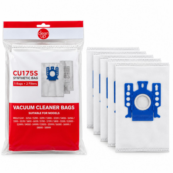 Unifit 175 Dust Bags for various Miele Vacuum Cleaners 5pkt