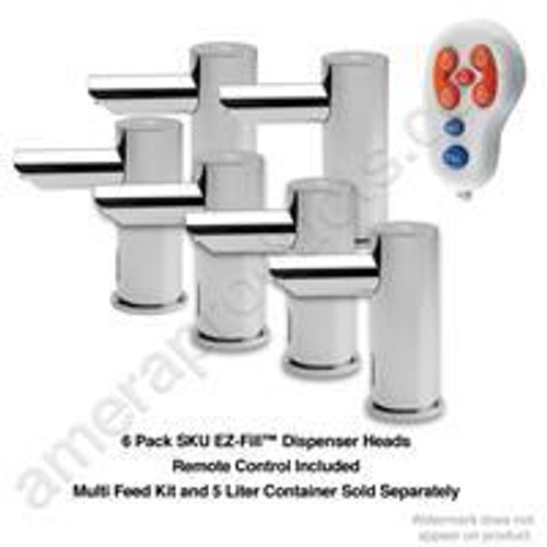 EZ Fill  - Top Fill, MULTI-FEED LIQUID Soap Dispenser Head