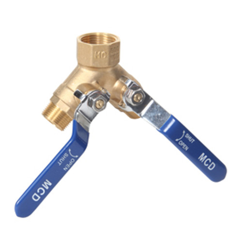 Three Way Brass Ball Valve