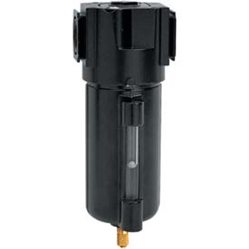 Arrow Pneumatics Standard Particulate Air Filter 1/2" Metal Bowl with Sight and Internal Float Drain F354FW