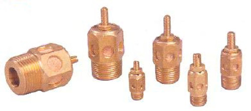 Arrow Pneumatics Brass Speed Control Muffler 1" NPT - ASP-8SC