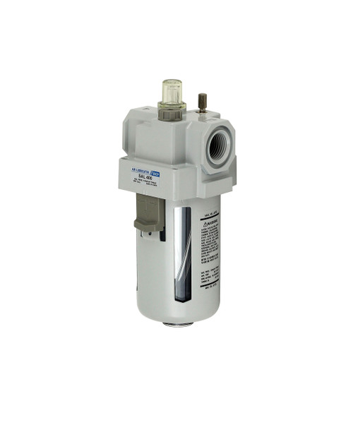PneumaticPlus SAL400 Series Air Lubricator 3/4" NPT with Bracket (NEW MODEL)