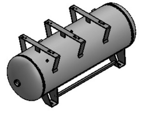 Morganton Horizontal Air Receiver 80 Gallon
