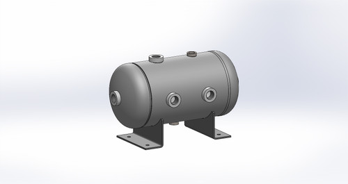 Morganton Horizontal Air Receiver 3 Gallons (VES0010066)