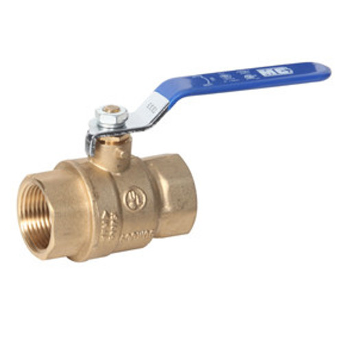 Brass Ball Valve 1/2" NPT, Female to Female, FBB-50, Full Port