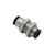 PneumaticPlus Push-To-Connect Fitting - Bulkhead Union (PMM 3/8)