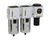 PneumaticPlus PPC4C-N04G Three Stage Air Drying System 1/2" NPT - Poly Bowl, Manual Drain, Embedded Gauge
