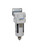PneumaticPlus SAFM300 Series Coalescing Air Filter, 0.1 Micron 3/8" NPT with Bracket (SAFM300-N03B)