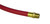 RED EPDM Synthetic Rubber Air & Water Hose 3/4" ID x 1.15" OD with 3/4" NPT Male Fitting Connections
