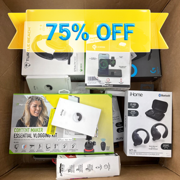 UNTESTED Assorted Electronics Box MSRP $707