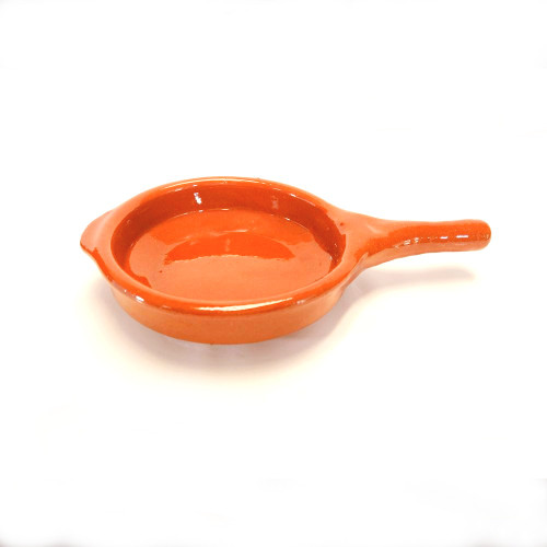 5 1/2" Terracotta Cazuela Dish With Handle