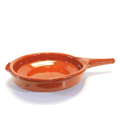 Terracota Spanish Casserole, Tapas Dish, Cooking Pot 9 3/4 diameter 2 deep