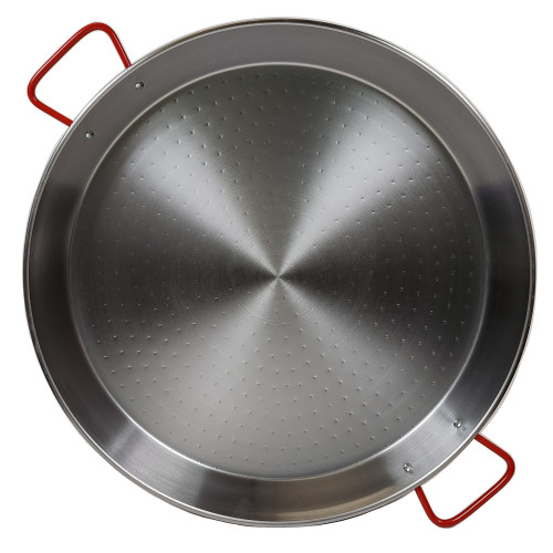 Polished Steel Paella Pan from Garcima