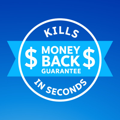 Zevo Crawling Insect Killer kills in seconds. Comes with a money back guarantee.