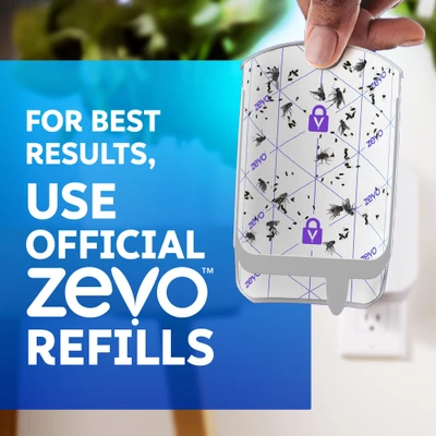 For best results, use official Zevo refills.