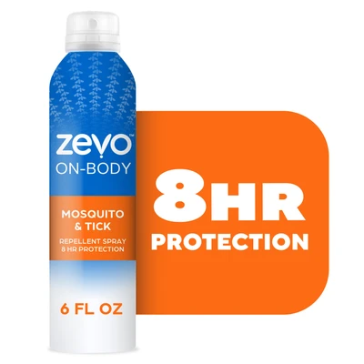 On-Body Mosquito and Tick Repellent Aerosol Spray (6 oz)