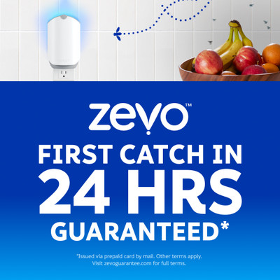 Zevo guarantees the first catch in 24 hours.