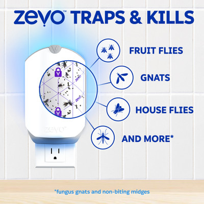Zevo Flying Insect Trap, Fly Trap (Twin Pack)