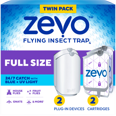 Zevo Flying Insect Trap, Fly Trap  (Twin Pack)