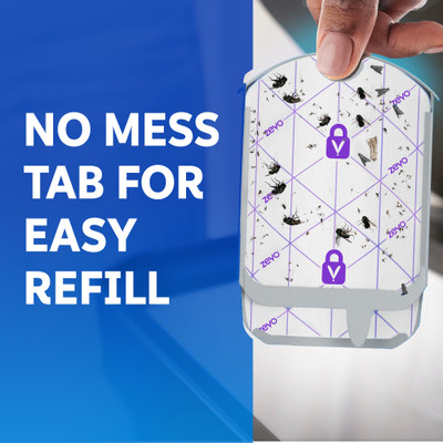 No-mess tab for easy refill.