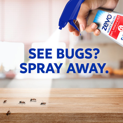 Zevo Multi-Insect Killer - Ant, Roach, Fly 12oz - Twin Pack