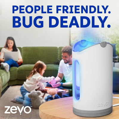 Zevo is people friendly, bug deadly.