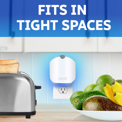 Zevo Compact fits in tight spaces.